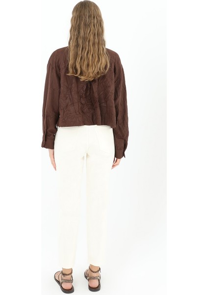 Kadın Cep Detayı Payetli Uzun Kollu Gömlek fiyatları