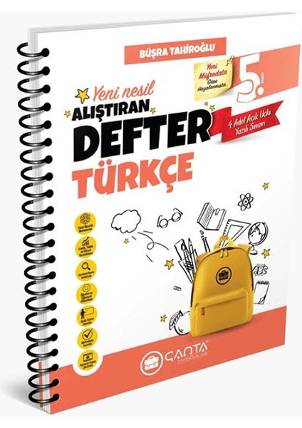5. Sınıf Alıştıran Defter Türkçe 2024 - 2025