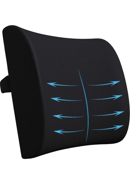 Ankaflex Lüx Visco Ortopedik Bel Sırt Minderi Sandalye Ofis Bel Minderi