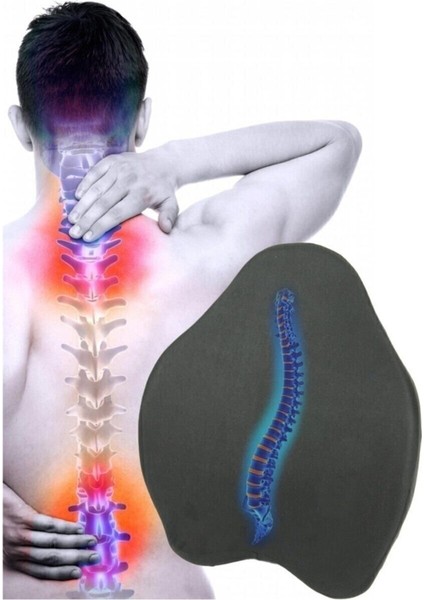 Visco Bel ve Sırt Destek Minderi, Ortopedik ve Dik Duruş Sağlayan Rahatlık fırsatları