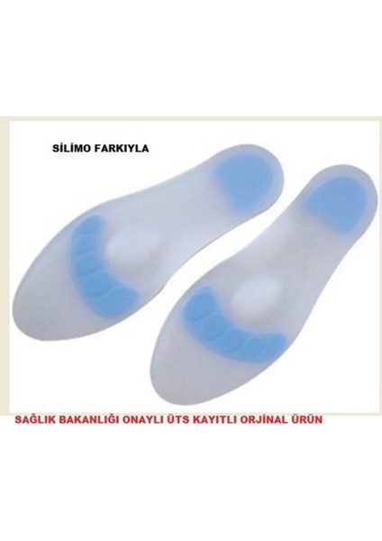 Tam Ortopedik Silikon Ayakkabı Bot Tabanlığı Asker Tabanlığı