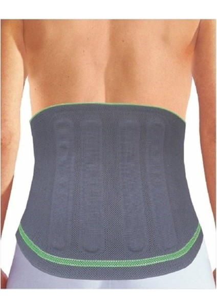 Örme Lumbosakral Bel Korsesi, Çelik Balenli, Large, Rahat ve Destekli Tasarım