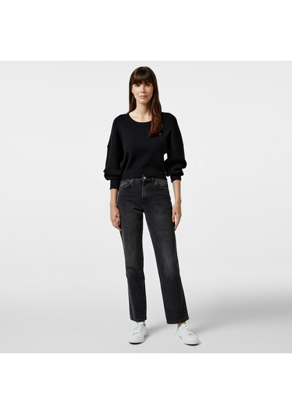 Kadın Siyah Regular Fit Triko 47S005T.0TB modelleri