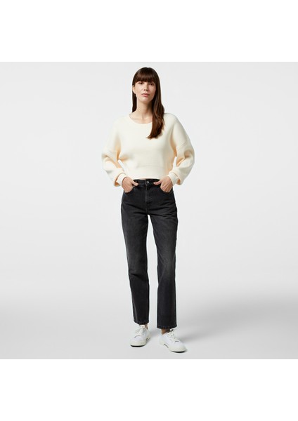Kadın Beyaz Regular Fit Triko 47S005T.1MA modelleri