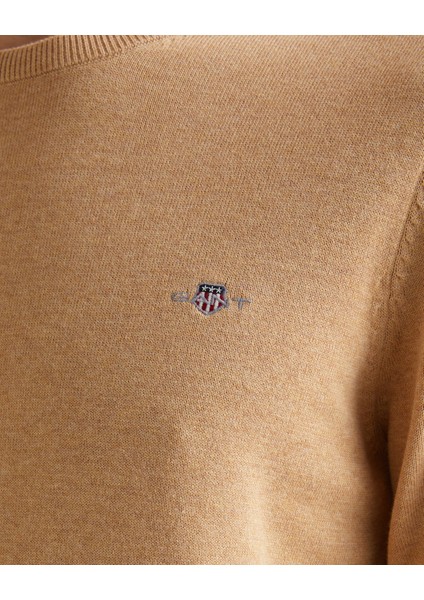 Erkek Bej Regular Fit Bisiklet Yaka Kazak 8030561.296 indirimleri