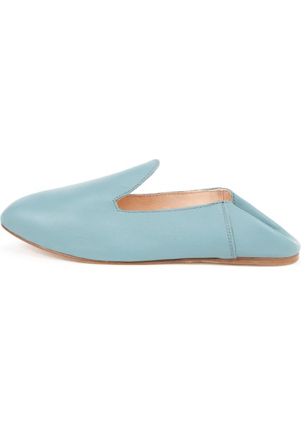 Deri Mavi Kadın Loafer La Blue fiyatları