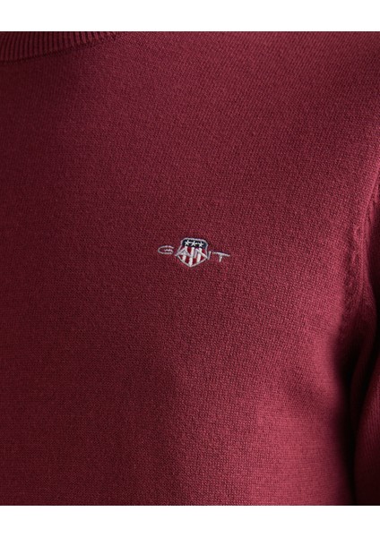 Erkek Bordo Regular Fit Bisiklet Yaka Kazak 8030561.638 indirimleri