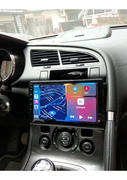 peugeot 3008 (2009-2015Yıl)/peugeot 5008 (2009-2016Yıl )Android Sürüm 13 Kablosuz Carplay Navigasyon Multimedya 9 Inç Ekran 4Gb Ram + 64Gb Rom Bellek Çerçeveli ve arka görüş kameralı