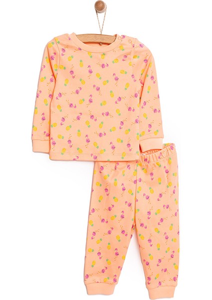 Kız Uzun Kol Pijama Takımı Kız Bebek