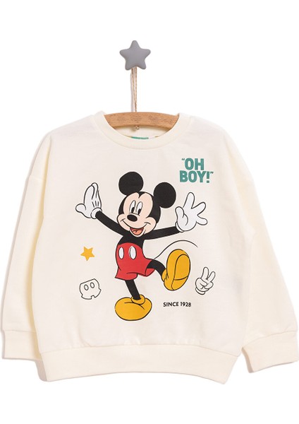 Mickey Mouse Erkek Sweatshirt Erkek Bebek