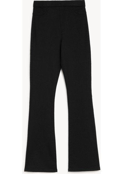 Yüksek Bel Flared Jegging Pantolon indirimleri