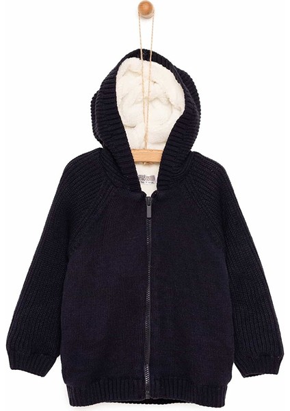 Basic Unisex Peluş Triko Hırka Unisex