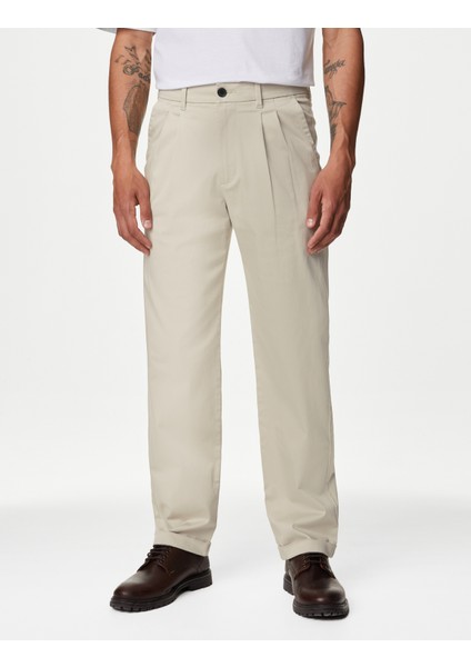 Tapered Fit Chino Pantolon