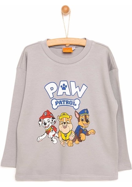 Paw Patrol - Nıckelodeon Paw Patrol Erkek Uzun Kol Tshirt Erkek Bebek