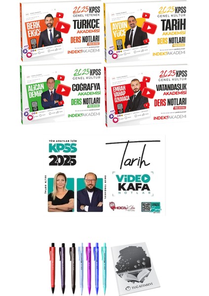 2025 Kpss Tarih Video Kafa Notlar - 2025 Kpss Türkçe Tarih Coğrafya Vatandaşlık Akademisi Video Ders Notları