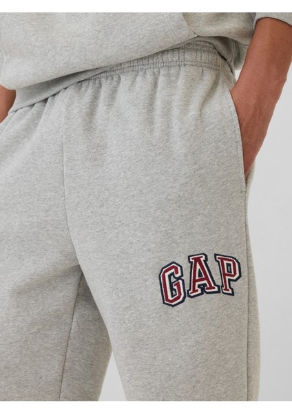 Erkek Gri Gap Logo Jogger Eşofman Altı