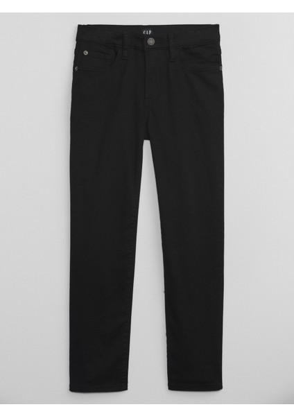 Erkek Çocuk Siyah Original Straight Washwell™ Jean Pantolon