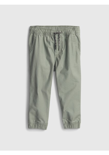 Erkek Bebek Yeşil Pull-On Jogger Pantolon
