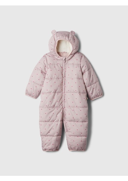 Bebek Pembe Coldcontrol Max Puffer Şişme Snowsuit Tulum