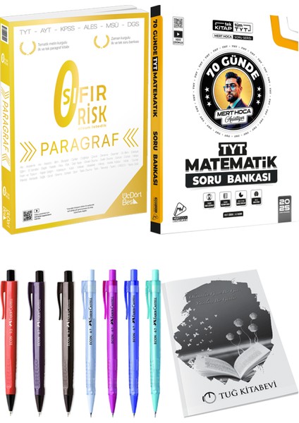 2025 Tyt 70 Günde Matematik Soru Bankası - 2025 Paragraf Sıfır Risk