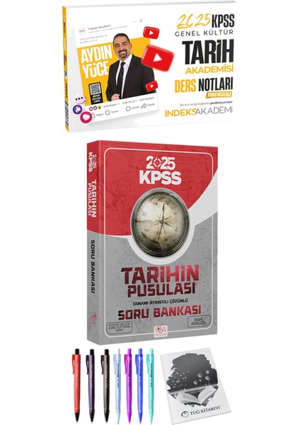 2025 Kpss Tarihin Pusulası Soru Bankası Çözümlü - Ismail Adıgüzel - 2025 Kpss Tarih Akademisi Video Ders Notları