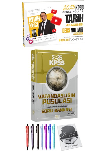 2025 Kpss Vatandaşlığın Pusulası Soru Bankası Çözümlü - Ismail Adıgüzel - 2025 Kpss Tarih Akademisi Video Ders Notları