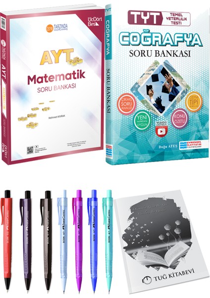 Yks Tyt Coğrafya Çözümlü Soru Bankası - 2025 Ayt Matematik Soru Bankası