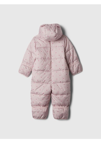 Bebek Pembe Coldcontrol Max Puffer Şişme Snowsuit Tulum