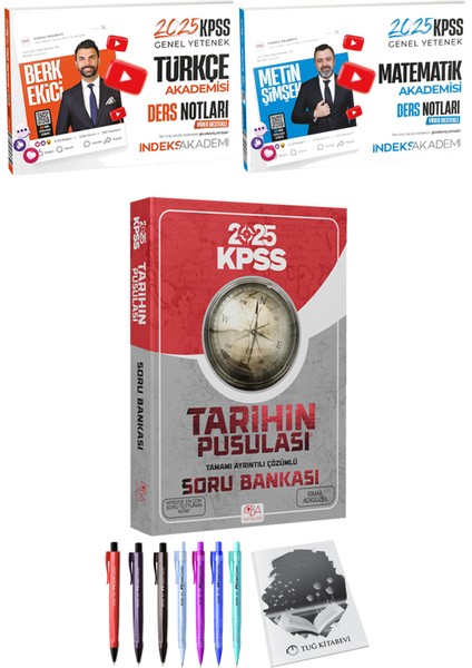 2025 Kpss Tarihin Pusulası Soru Bankası Çözümlü - Ismail Adıgüzel - 2025 Kpss Türkçe Matematik Akademisi Video Ders Notları