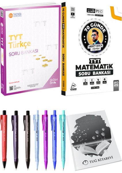 2025 Tyt 70 Günde Matematik Soru Bankası - 2025 Tyt Türkçe Soru Bankası