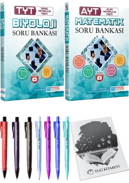 Ayt Matematik Çözümlü Soru Bankası - Tyt Biyoloji Çözümlü Soru Bankası