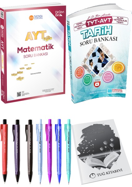 Yks Tyt Ayt Yeni Nesil Tarih Soru Bankası - 2025 Ayt Matematik Soru Bankası