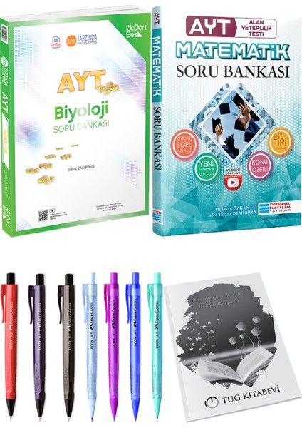 Ayt Matematik Çözümlü Soru Bankası - 2025 Ayt Biyoloji Soru Bankası