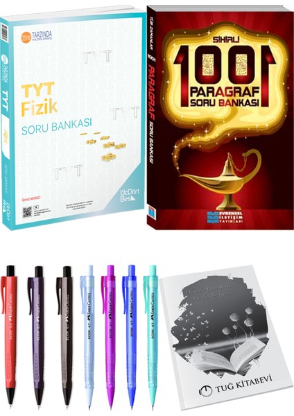 Sihirli 1001 Paragraf Soru Bankası - 2025 Tyt Fizik Soru Bankası