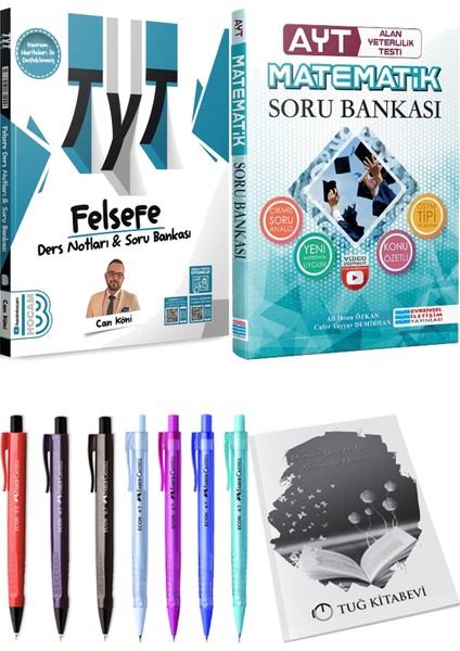 Ayt Matematik Çözümlü Soru Bankası - 2025 Tyt Felsefe Ders Notları ve Soru Bankası