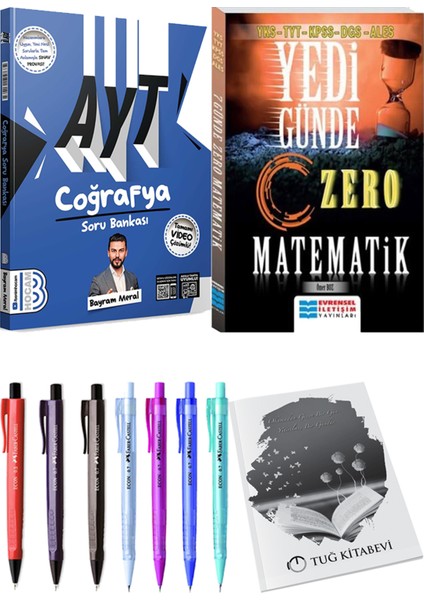 Yedi Günde Zero Matematik - 2025 Ayt Coğrafya Soru Bankası