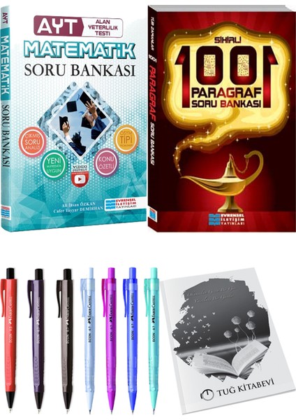 Sihirli 1001 Paragraf Soru Bankası - Ayt Matematik Çözümlü Soru Bankası