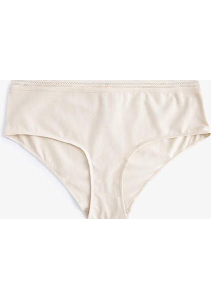 Yüksek Bel Hipster Külot Basic