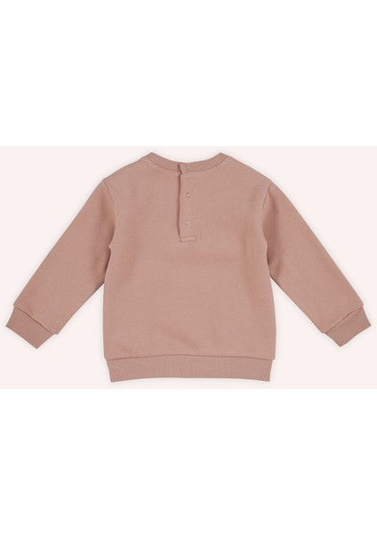 Erkek Bebek Nakışlı Gül Sweatshirt fiyatları