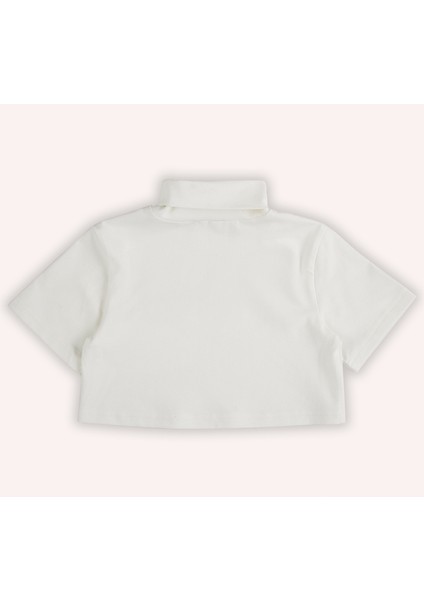 Kız Çocuk Baskı Detaylı Gri-Melanj Sweatshirt indirimleri