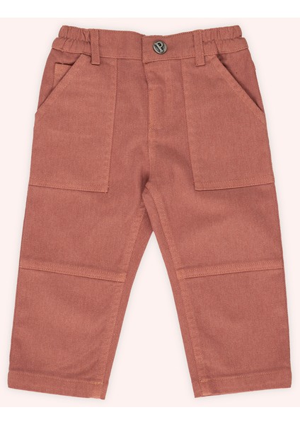 Erkek Bebek Kiremit Pantolon