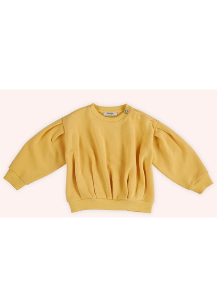 Kız Bebek Sarı Sweatshirt