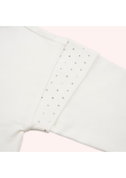 Kız Bebek Uzun Kollu Ekru Tişört fiyatları