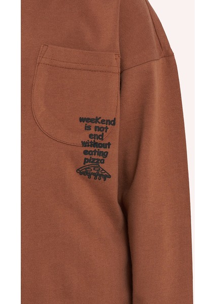 Erkek Çocuk Cepli Camel Tişört fiyatları