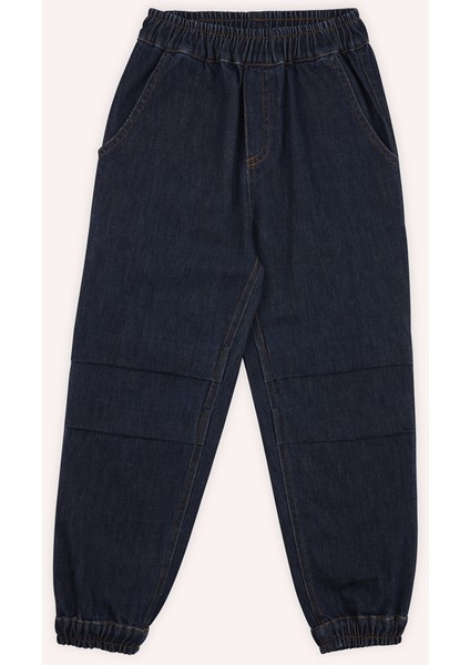 Erkek Çocuk Kargo Cepli Kot Lacivert Pantolon