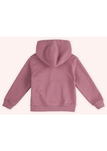 Kız Çocuk Kapşonlu Pembe Sweatshirt fiyatları