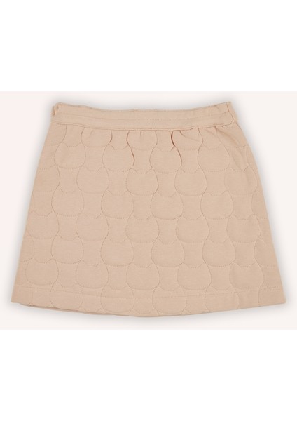 Kız Çocuk Kedi Kapitoneli Somon Örme Etek fiyatları