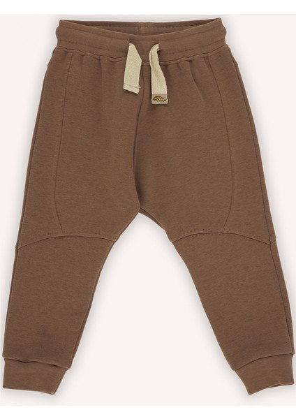 Erkek Bebek Beli Camel Eşofman Alt
