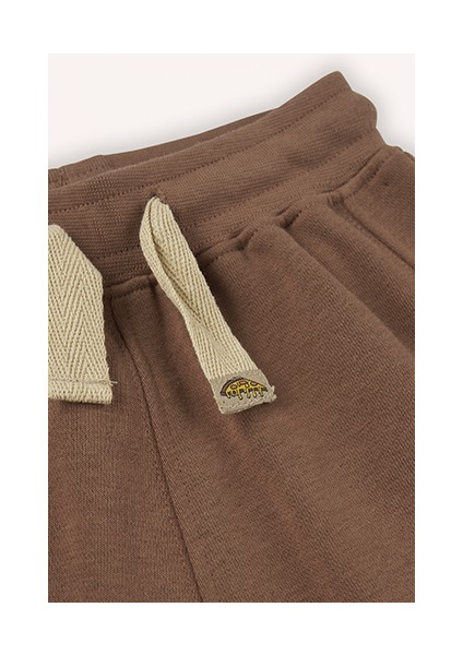 Erkek Bebek Beli Camel Eşofman Alt
