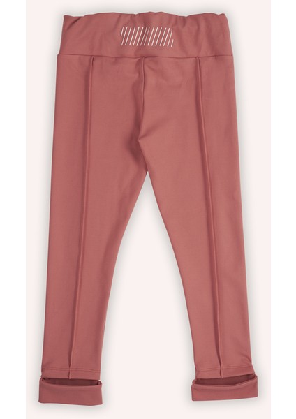 Kız Çocuk Bilek Detaylı Nar Tayt fiyatları